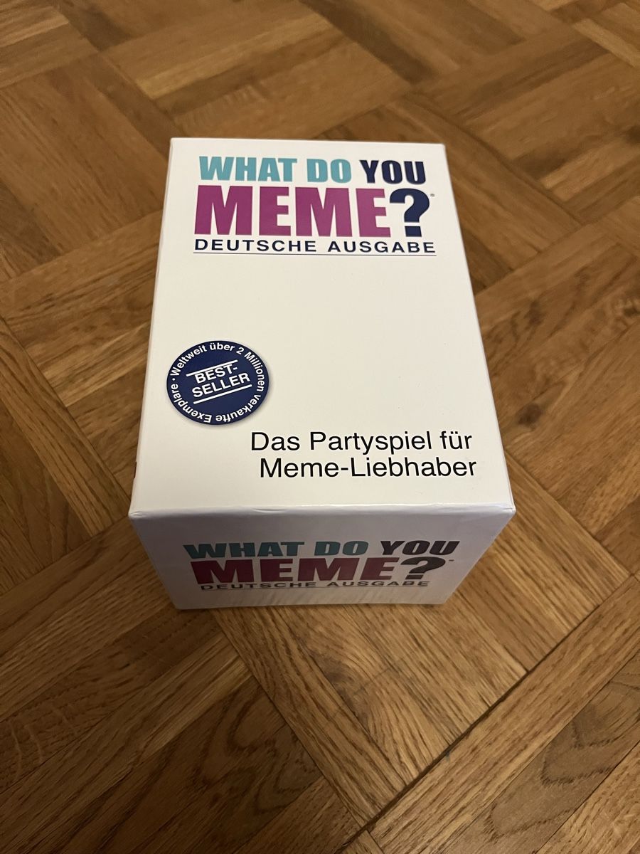 Jeux: Partyspiel What do you meme? – D'occasion à Baldegg par Livio.