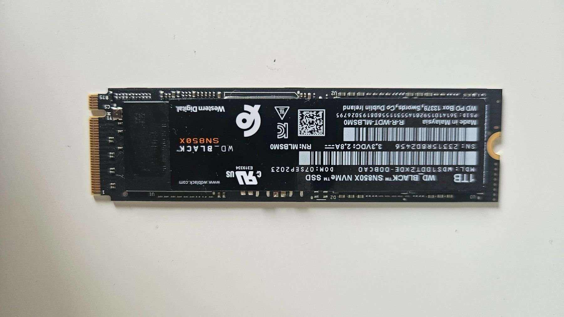 SSD NVMe WD_Black SN850X 1To 1TB PCIe 4.0 (Gebraucht) in Martigny für ...