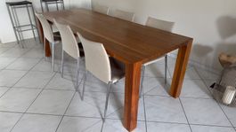 Tossa ULTIMO + Clubtisch + 6 Zanotta LIA