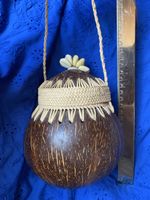 Sac ethnique noix de coco coquillage raphia neuf