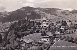 Gstaad Hôtel Alpina et chalets  1956