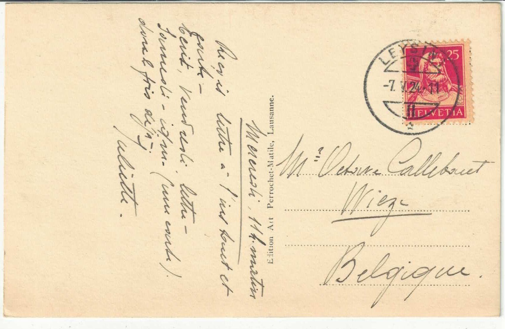 Cartoline postali: Leysin - en hiver im Winter – Usato da Ettingen venduto da Kartenplanet 1