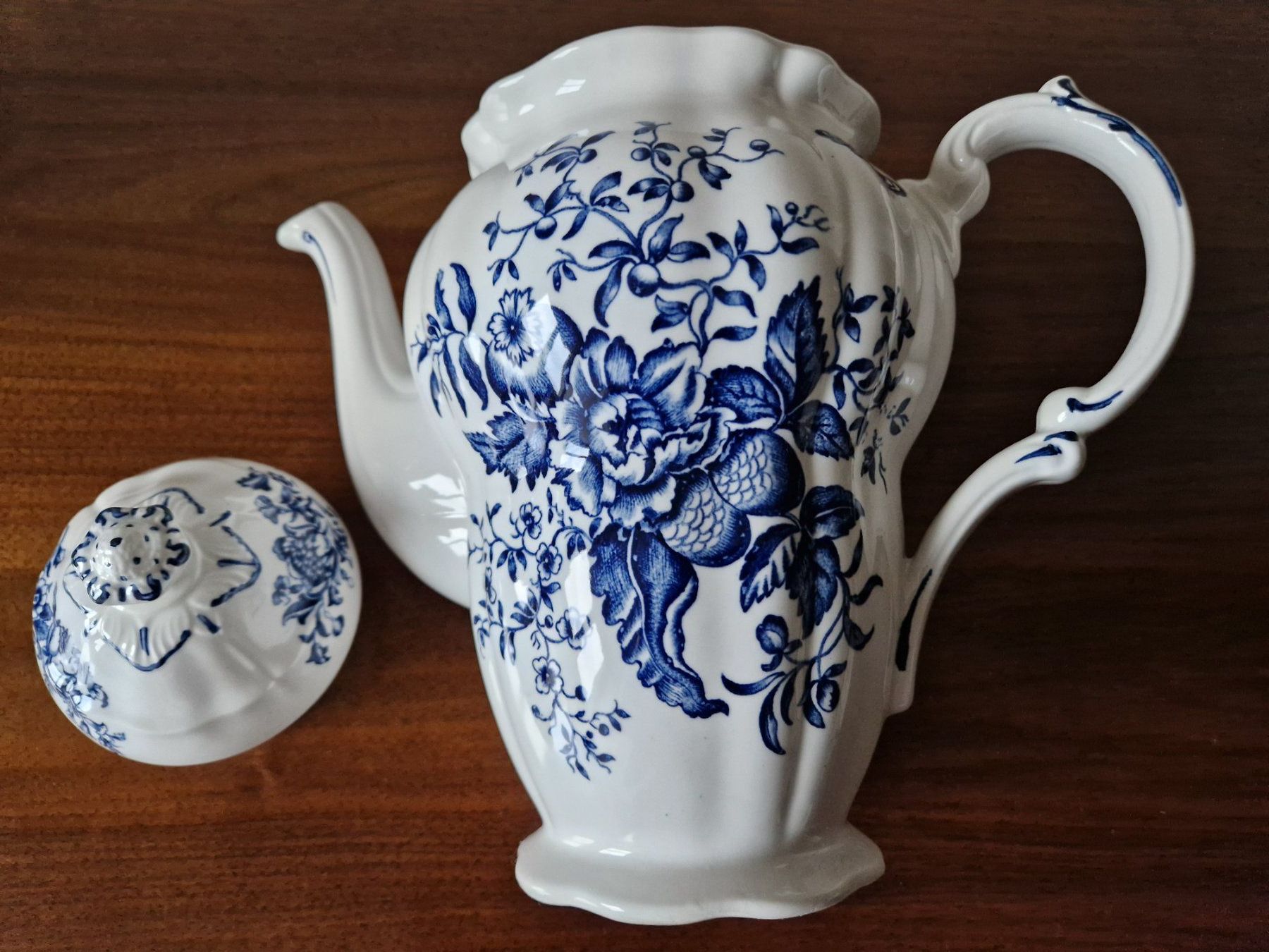 Teekannen: Tee und Kaffeekanne / Peony/ England – Gebraucht aus Bern von Antikbatik 6