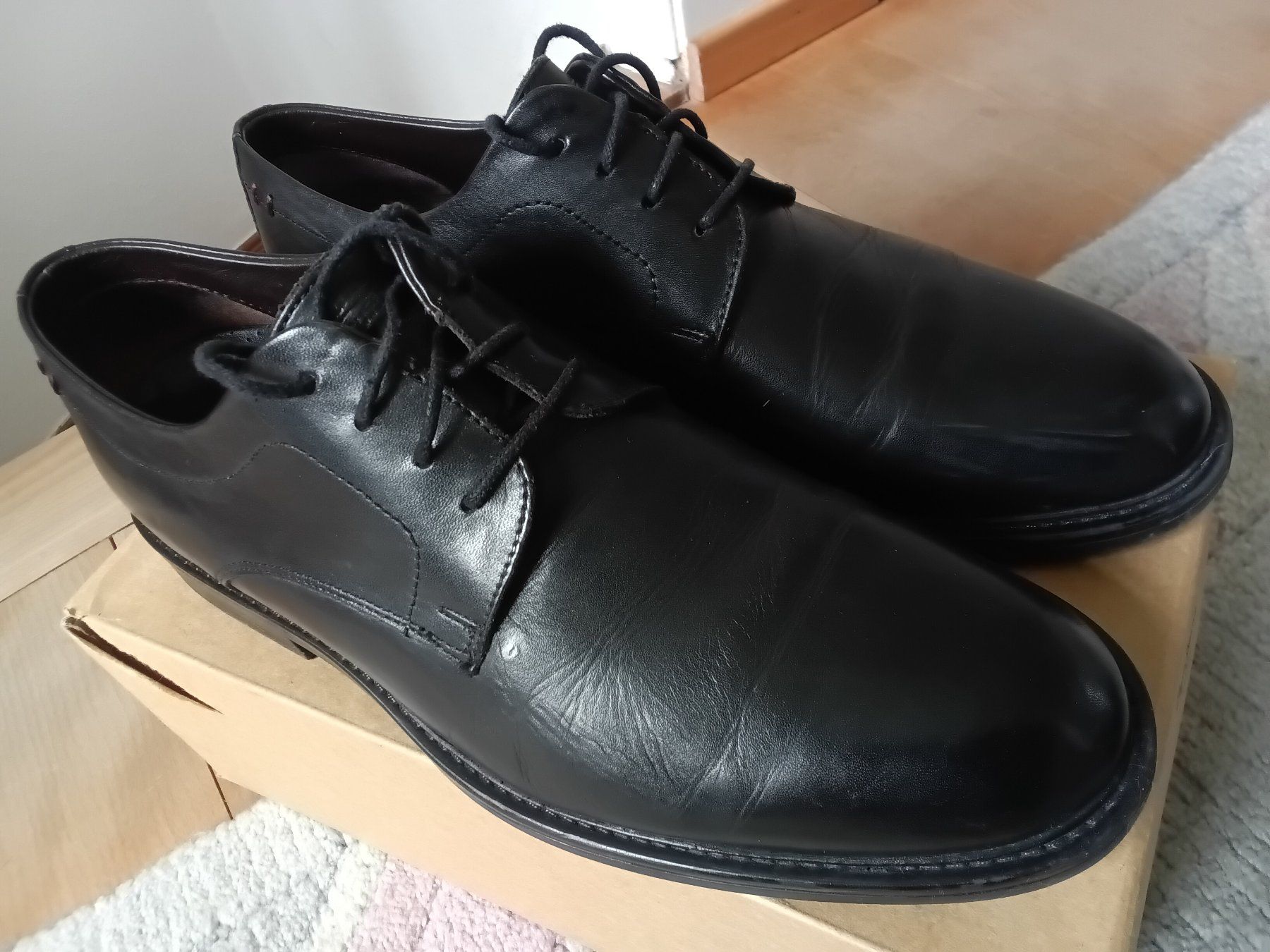 Scarpe da uomo: Herrenschuhe Leder Bata Comfit Grösse 41 – Usato da Münchenstein venduto da purbach1