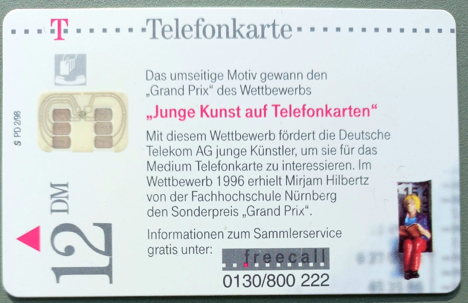 Telefon- & Taxkarten: Taxcard - Junge Kunst - D – Gebraucht aus Niederuzwil von lubimaja 1
