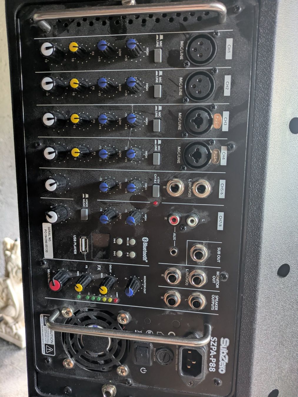 Casse acustiche: SubZero SZPA-P810, Système de Sonorisation Portable 10", 700 – Usato da Tüscherz-Alfermée venduto da ken130893 3