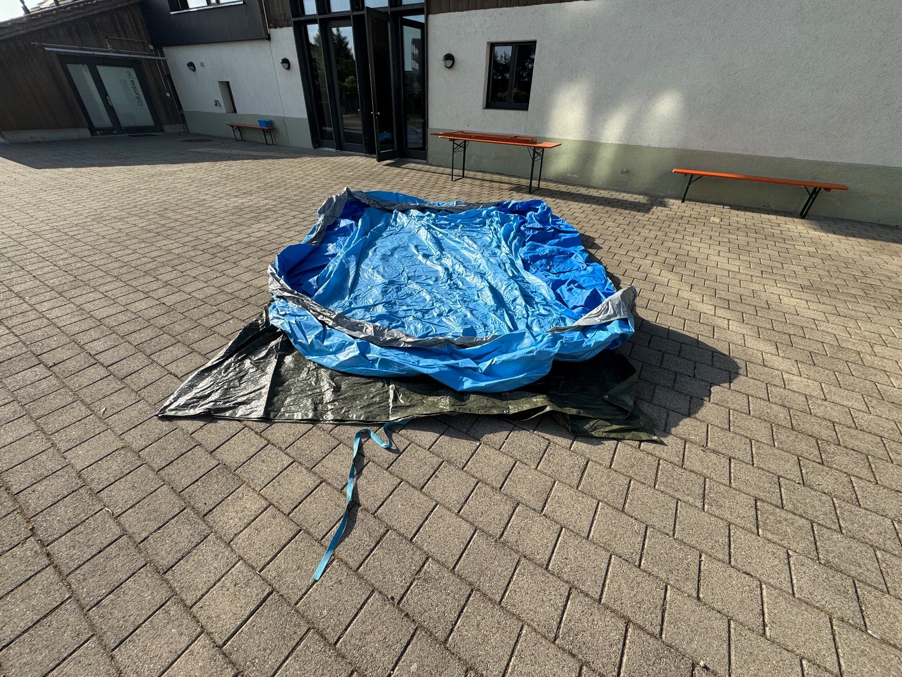 Bestway Piscine: Bestway Pool Fast Set 457x84 inkl. Filterpumpe – Usato da Dübendorf venduto da steve131190 2