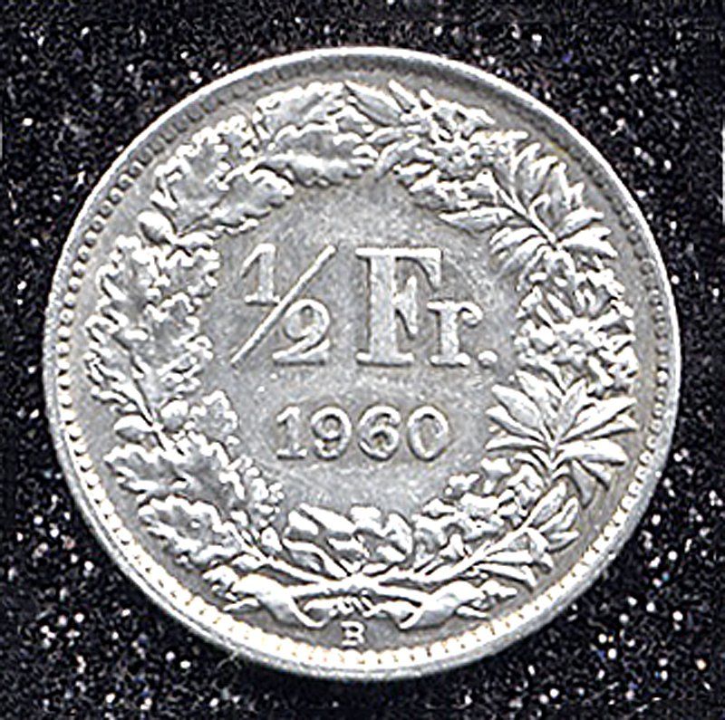 Toutes les monnaies: Münze CH Silber "1960" – D'occasion à Zug par BAMBI51