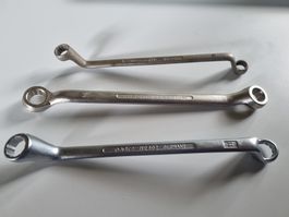 3 clé, 1 pièce 10-11, 1 pièce 14-15 et 1 pièce 9/16 et 13