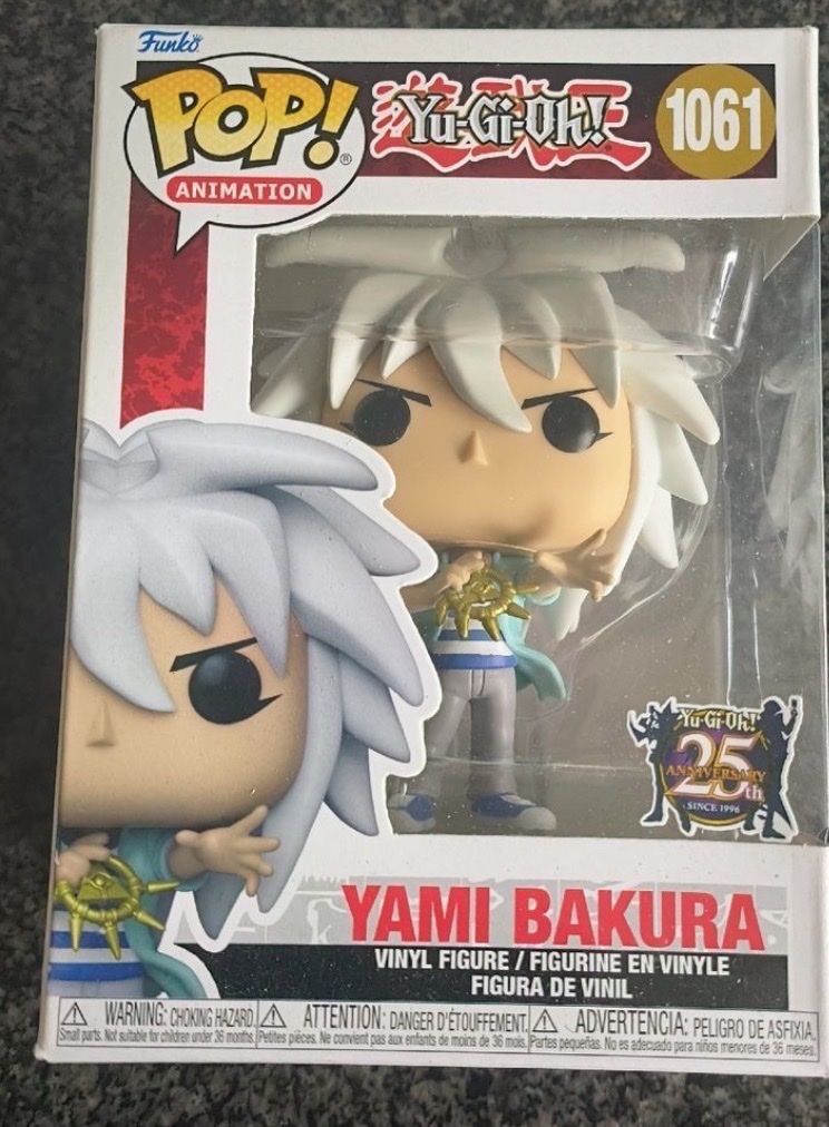 Funko Statuette: Funko Pop Yami Bakura Yu-Gi-Oh – Nuovo e nell'imballaggio originale da Stäfa venduto da greety1981