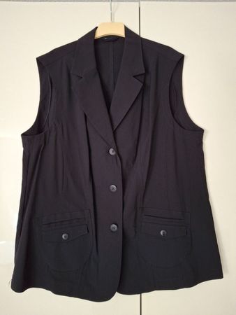 Schwarze Weste / Gilet, Grösse 44, Top Zustand
