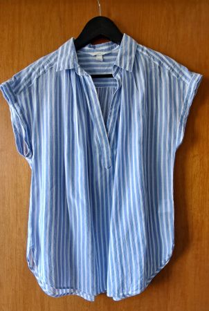H&M Baumwoll-Bluse gestreift Grösse S (gross geschnitten)