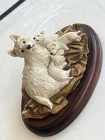 Hundefigur Mutter mit Welpen Sherratt and Simpson(I12)