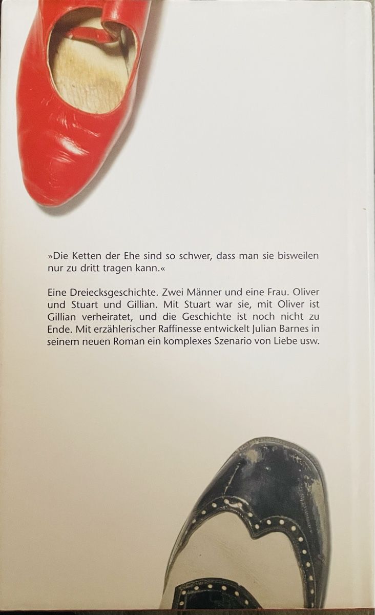 Libri: LIEBE USW. -  JULIAN BARNES - HARDCOVER – Usato da Buchs AG venduto da fischli610 1