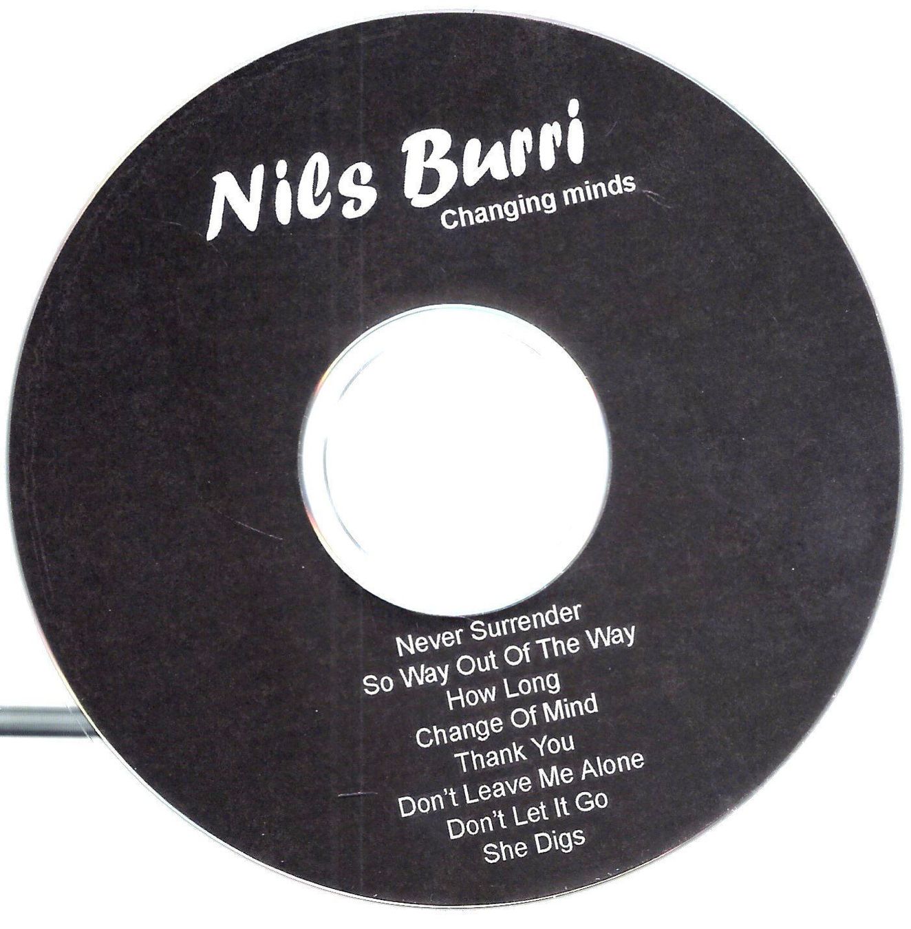 CD: Nils Burri CHANGING MINDS  Sing-/Songwriter Frutigen CH CD – Usato da Kandergrund venduto da Sososo 2
