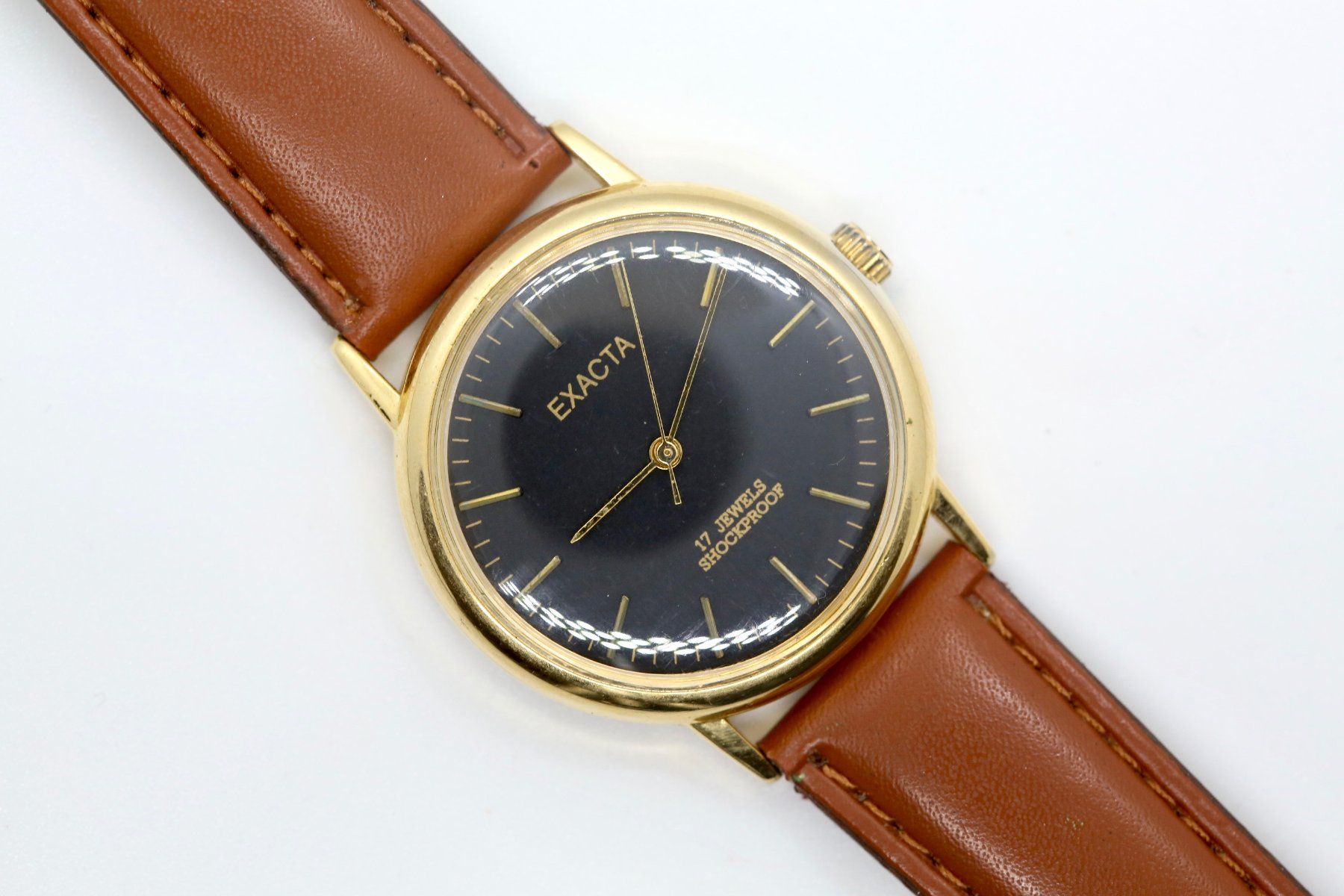Orologi: Exacta Vintage 33mm – Usato da Reinach BL venduto da Han-Numismatik 1