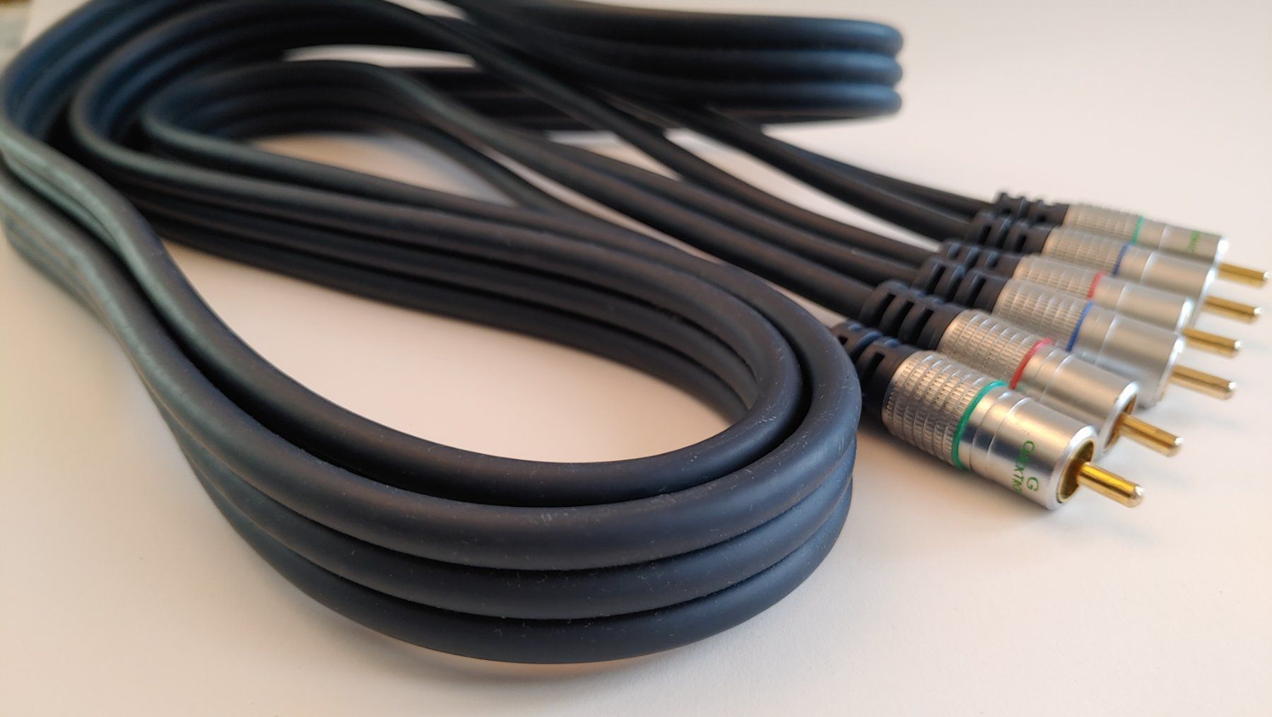 Cavi: CLICKTRONIC YUV-Komponentenkabel  (2m Blau) – Usato da Böbikon venduto da byYuri 4