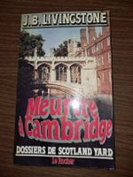 Meurtre à Cambridge- J R Livingstone