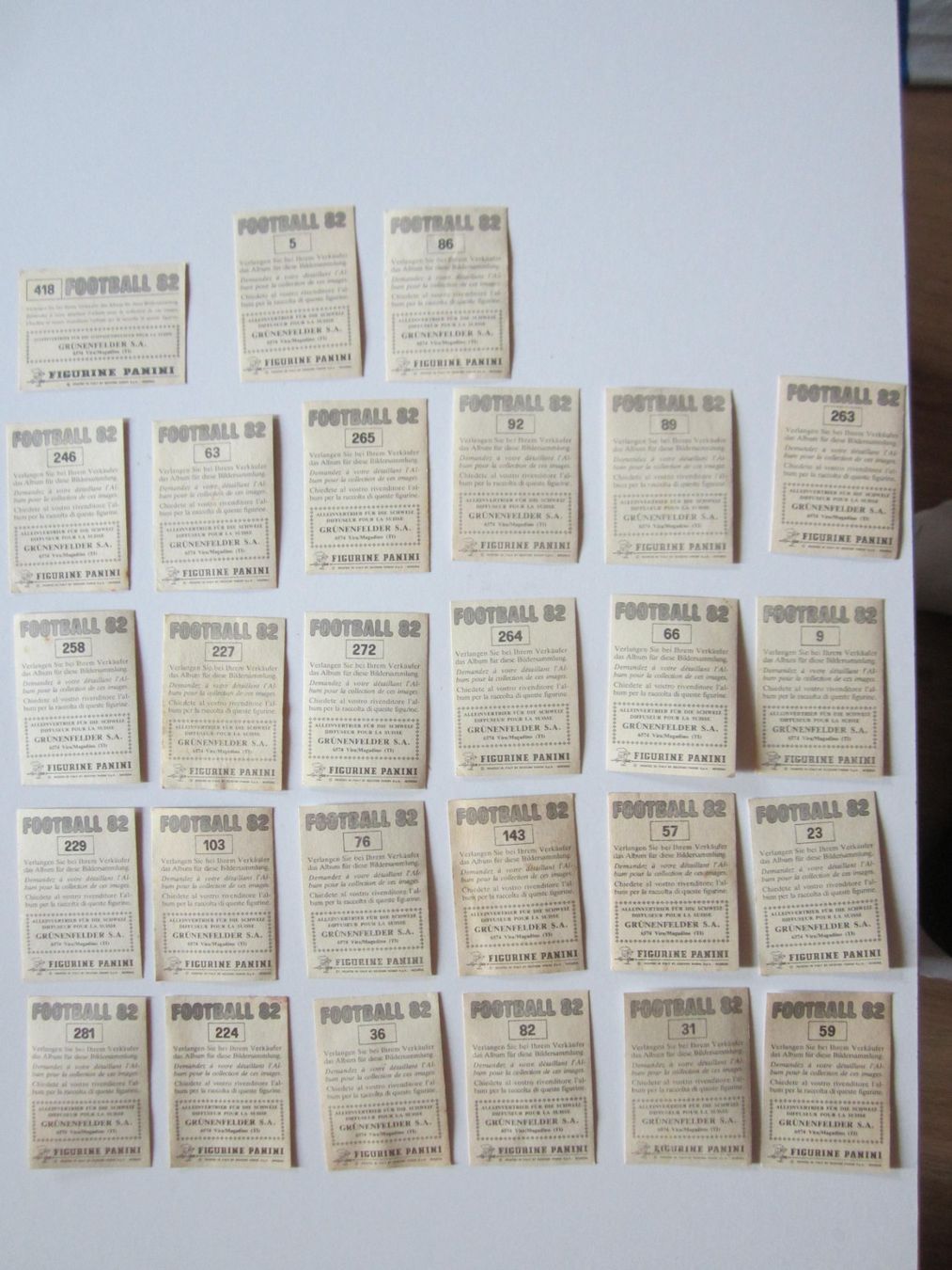 Panini Cartes à collectionner: Championnat Suisse 1982 Panini – Neuf (Voir description) à Tramelan par Tors 1