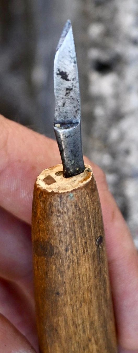 Alle Werkzeuge: antikes Schuster- oder Sattlermesser? Länge 17cm zuschneide – Gebraucht aus Pfaffhausen von mono_rec 1