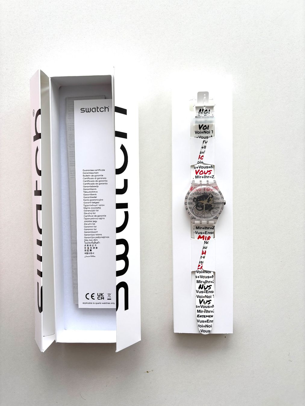 Swatch Orologi: Swatch Uhr Mir+Ihr=Zäme – Usato da Zürich venduto da Bob221 4