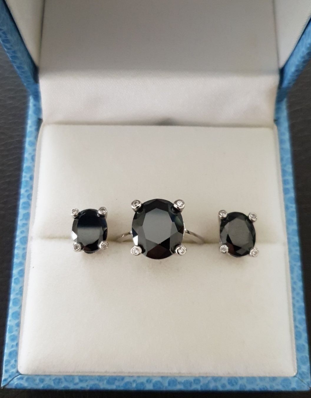 Anelli: Silber 925 Onyx Ring - Neu – Nuovo e nell'imballaggio originale da Uetikon am See venduto da Coralreef 8