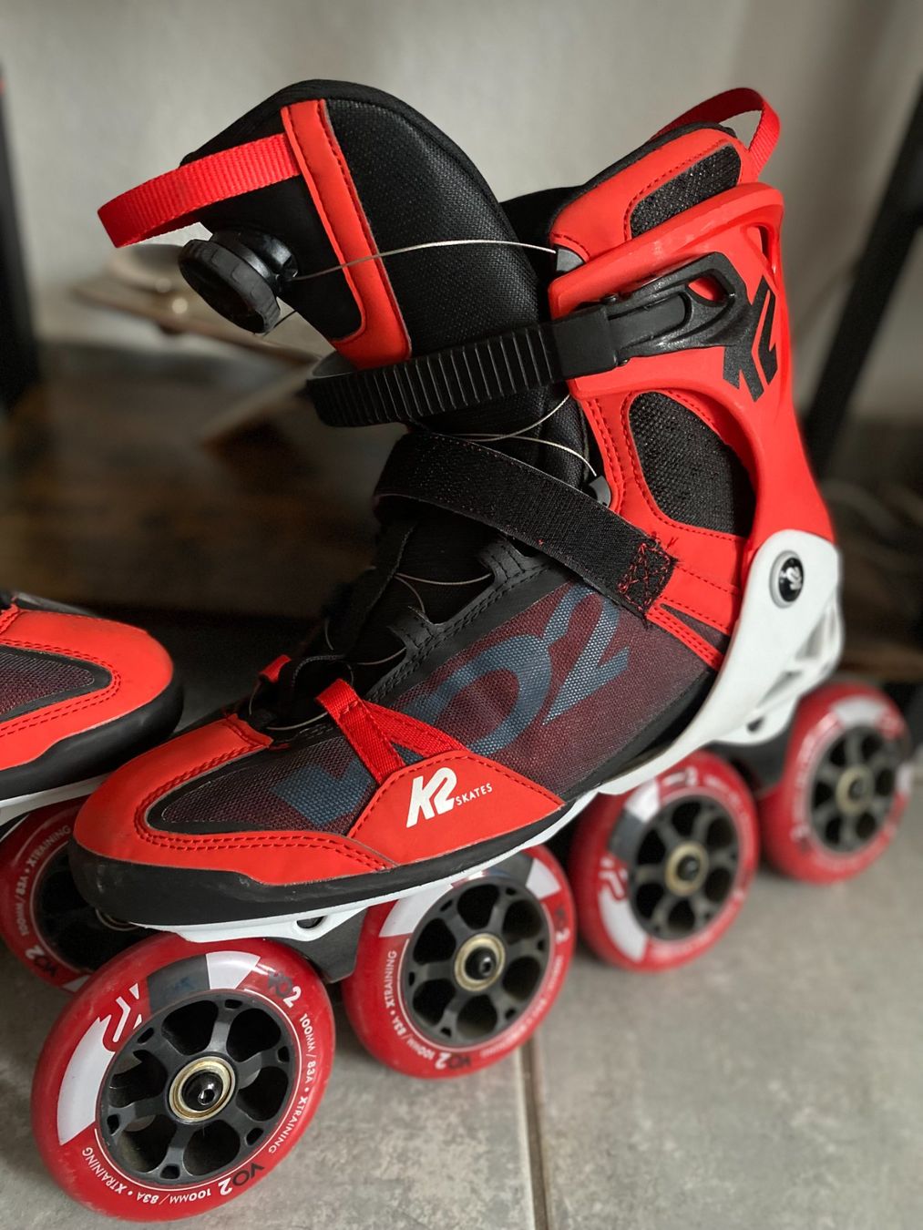 K2 Pattini in linea & Pattini a rotelle: K2 Inline Skates Boa V2 Pro 100mm Weels – Usato da Pieterlen venduto da Plasticbox 1