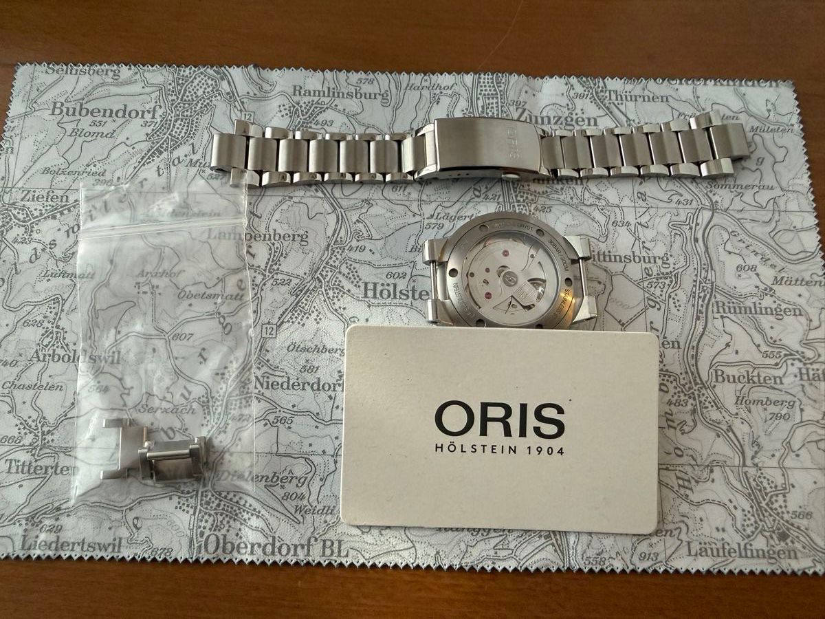 Oris Orologi: Oris Aquis Cal.400-2 41.5mm Blau – Usato da Frenkendorf venduto da VT06 8