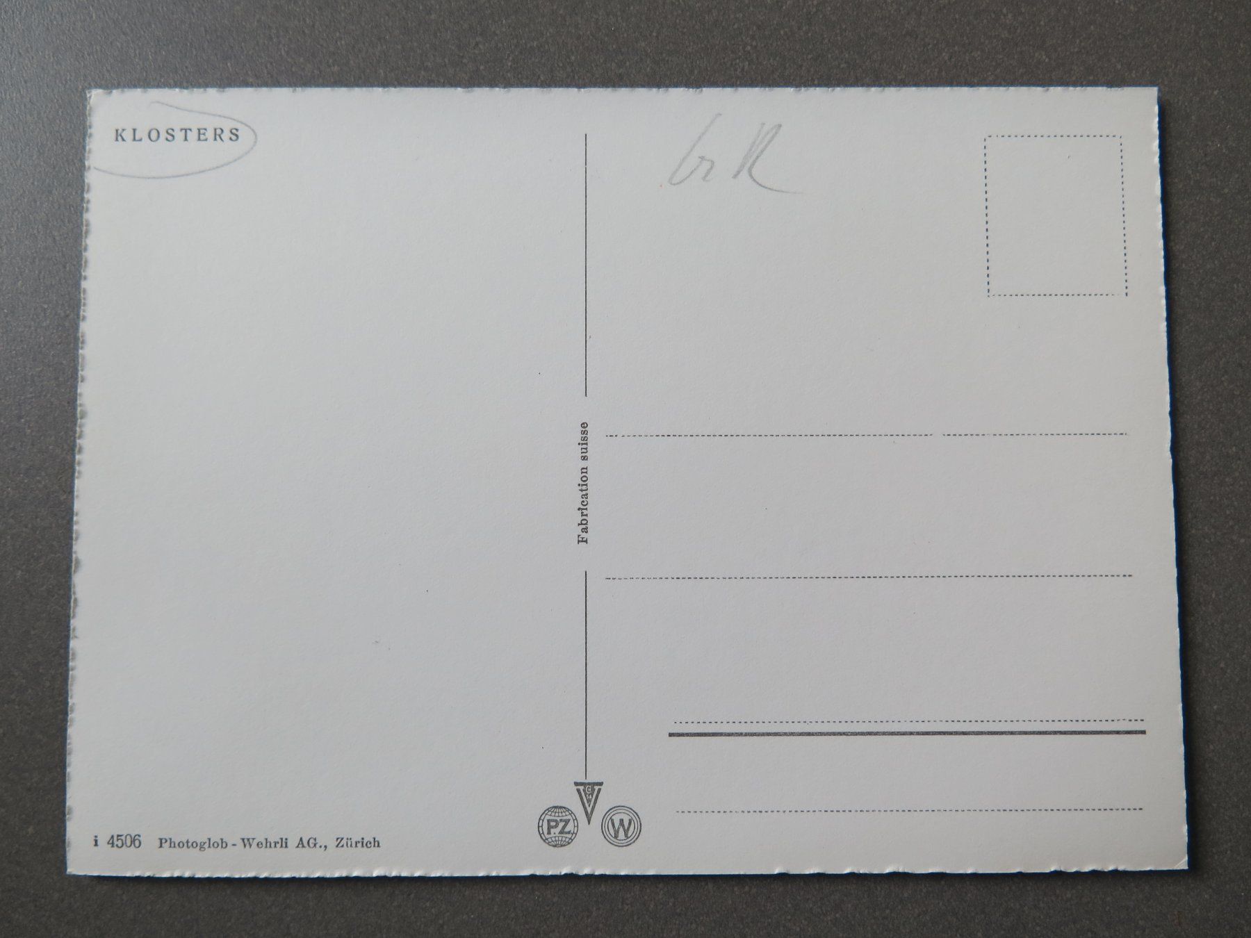 Cartoline postali: KLOSTERS – Usato da Wittenbach venduto da lipasal 1