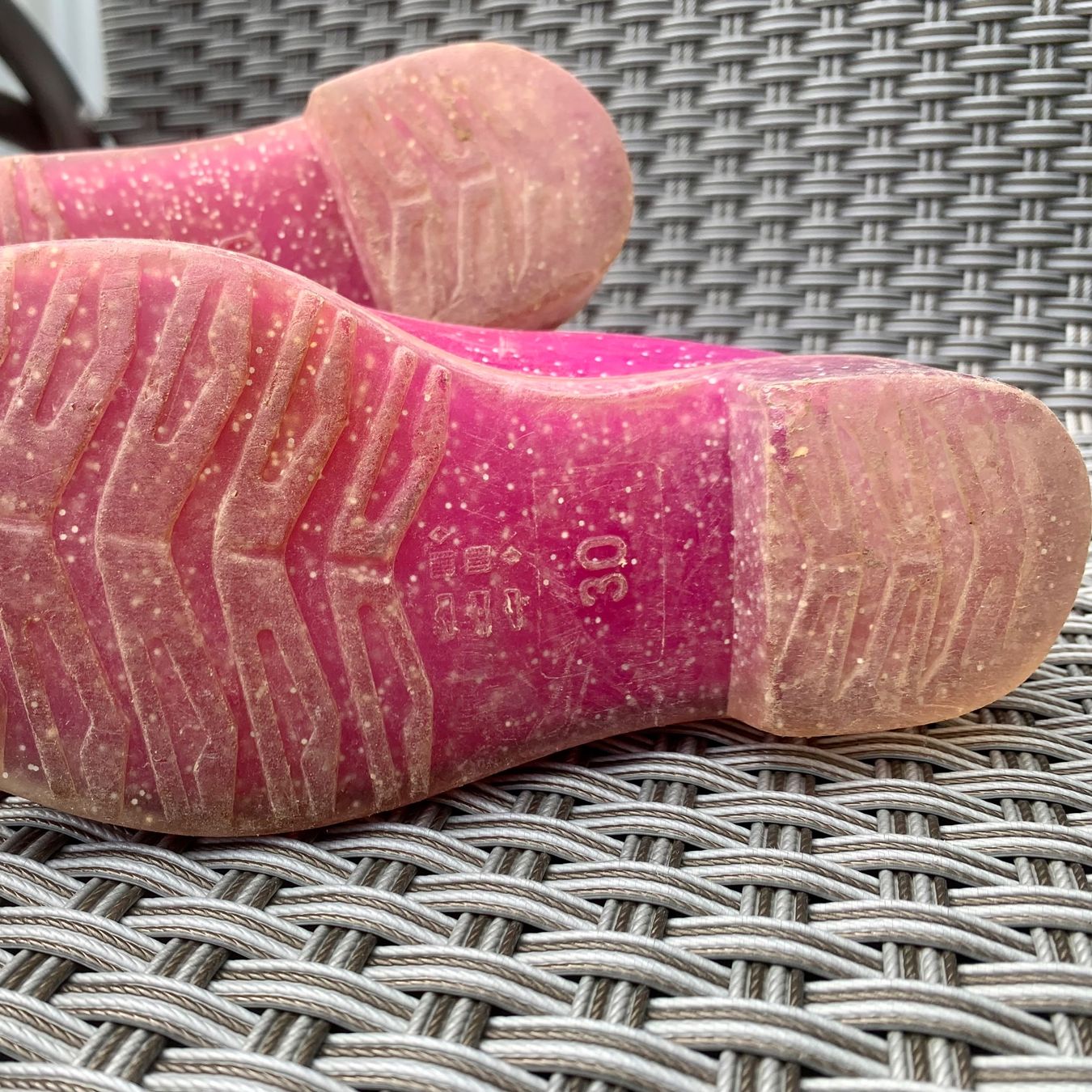Scarpe per ragazze: Reitstiefeletten Glitzerpink Grösse 30 – Usato da Langendorf venduto da Stadtkind 3