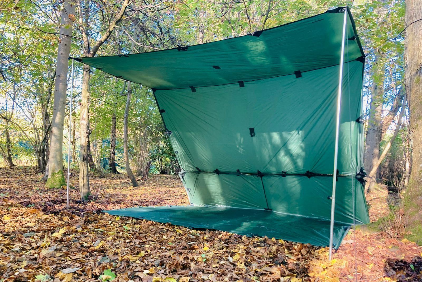 DD Hammocks Altro per Esercito: DD Hammocks DD Tarp PRO Zeltdach 3 x 3 m – Nuovo e nell'imballaggio originale da Tulln venduto da HaengemattenShop 6
