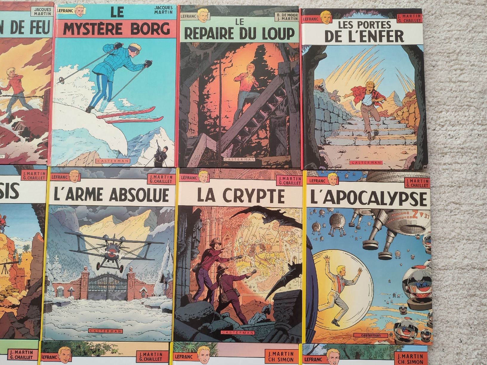 Comics: 15 BD LEFRANC – Gebraucht aus Bougy-Villars von Vogue 2