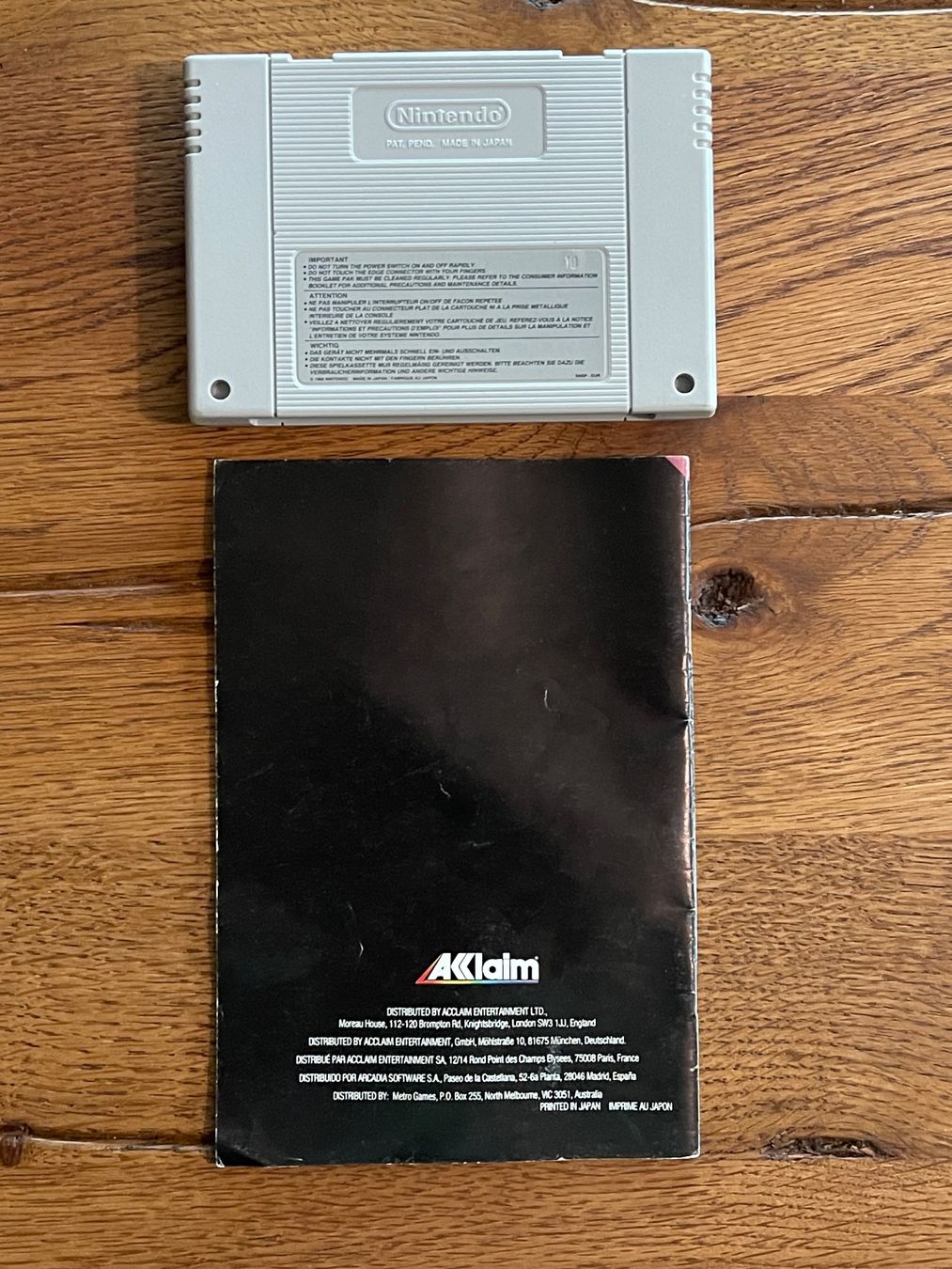 Nintendo Giochi: Batman Forever - Super Nintendo - SNES - mit Anleitung – Usato da Zuerich venduto da Dorsi 1