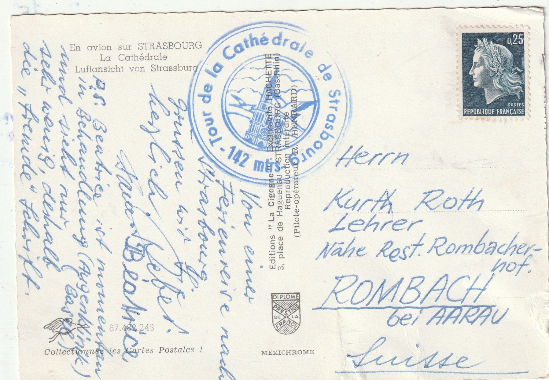 Cartoline postali: Strassburg – Usato da Lumbrein venduto da made02 1
