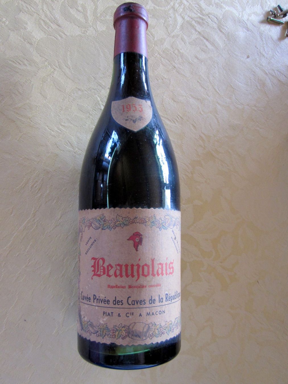 Wein: Wein Beaujolais von 1953 – Gebraucht aus Binningen von flugi30