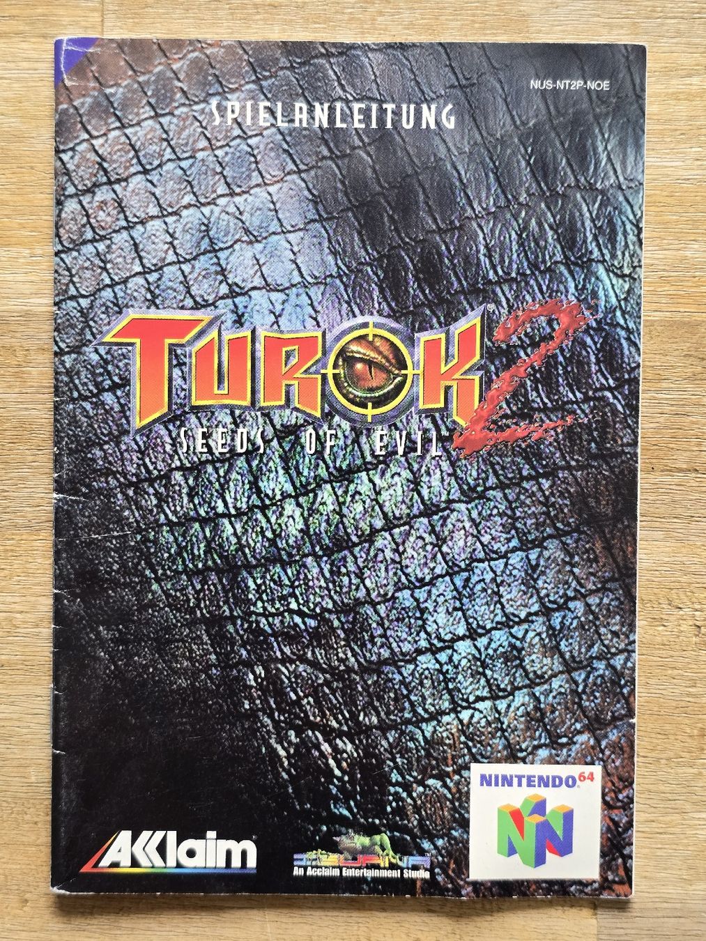 Nintendo Giochi: N64 Spieleanleitung DE Turok 2 Gebraucht – Usato da Güttingen venduto da Odhin