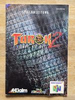 N64 Spieleanleitung DE Turok 2 Gebraucht