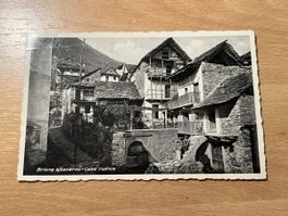 Alte Ansichtskarte Tessin Brione s/Locarno, Jahr 1938 top!