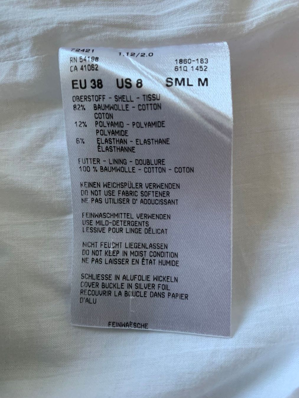 Bogner Kleider: BOGNER: Cooles weisses Sommer-Kleid, 38 – Neu (gemäss Beschreibung) aus Luzern von designluzern 8