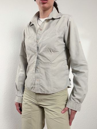The North Face Womens Button-Up Shirt, Size Small