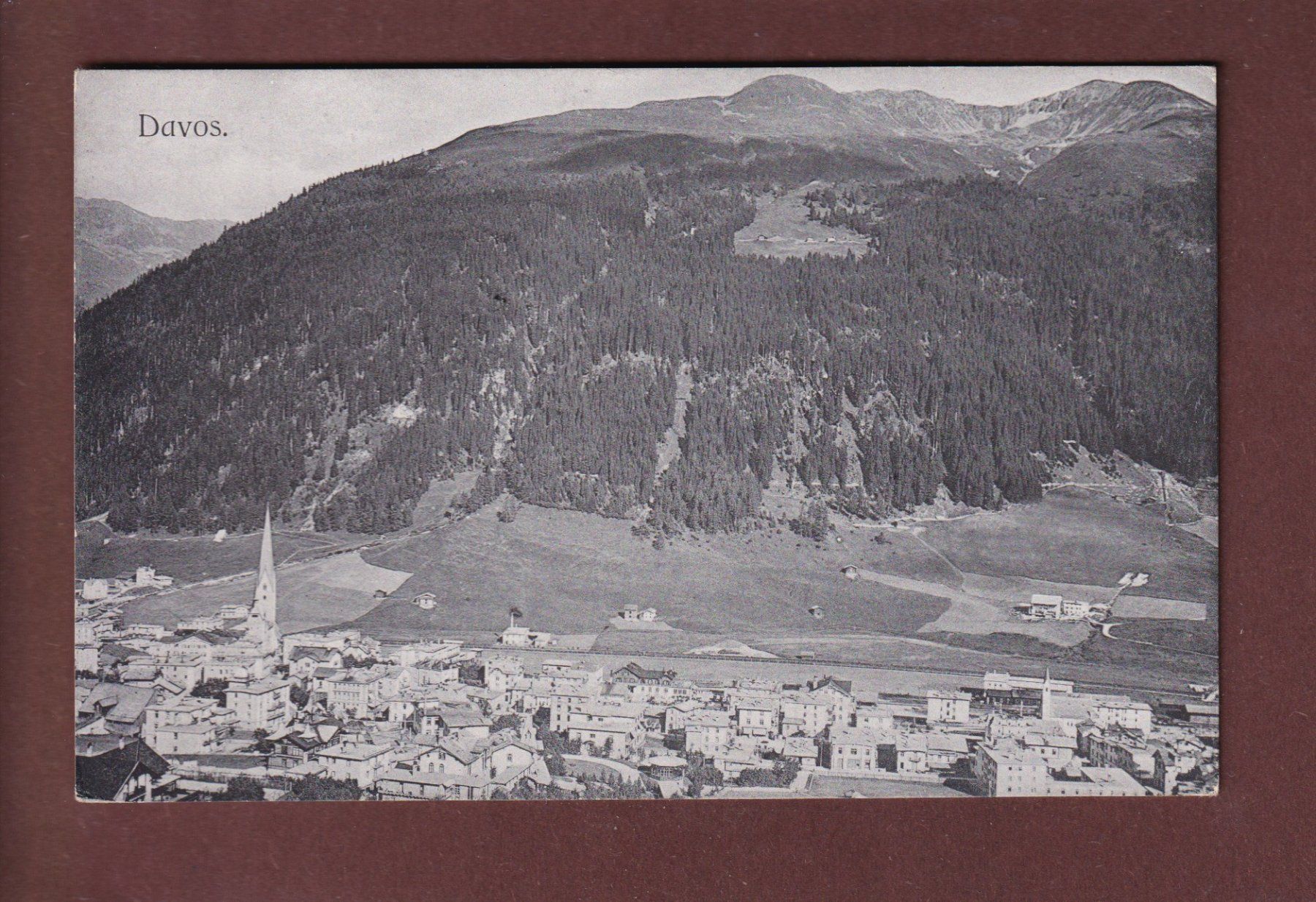 Ansichtskarten: DAVOS – Gebraucht aus Pully von nicecards