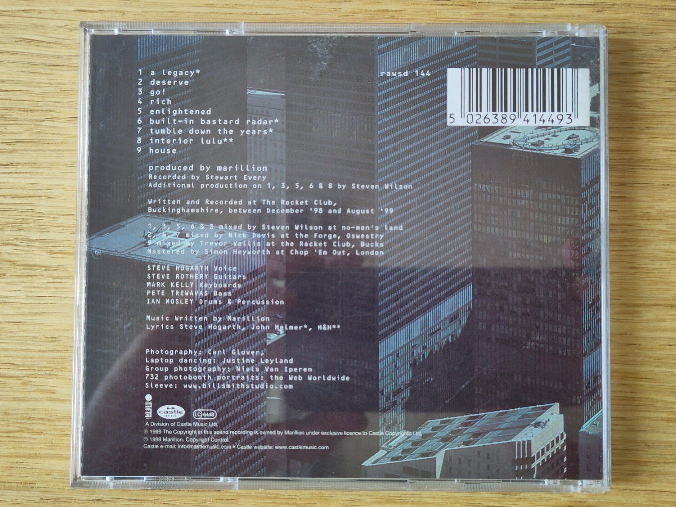 CD: Marillion - marillion.com – Usato da Birmensdorf ZH venduto da crabalocker67 1
