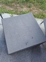 Rattan Tisch