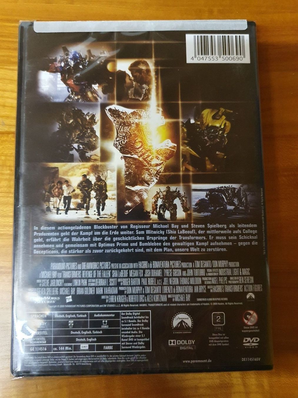 Tutti i DVDs: Transformers 2 - Die Rache – Nuovo e nell'imballaggio originale da Oberdorf BL venduto da BaldenEagle 1