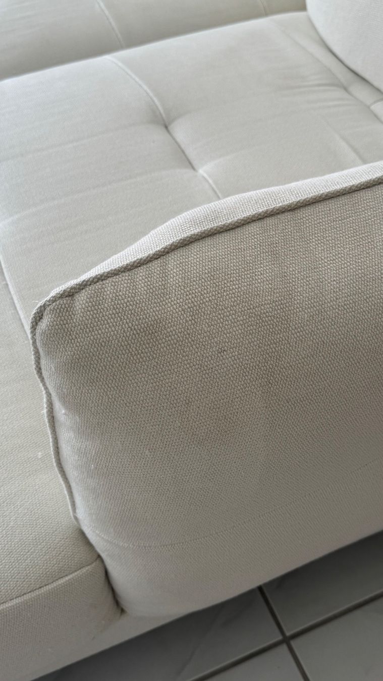 Roche Bobois Divani: Roche Bobois Designer Sofa mit Chaise Longue – Usato da Dättwil AG venduto da leo_zn5y 7