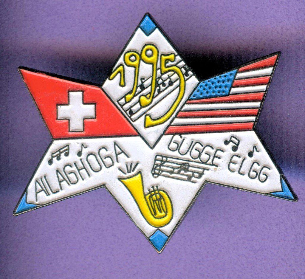 Placchette & Badge: AILAGHOGA GUGGE  Elegg  1995 – Usato da Winterthur venduto da Sammleroase