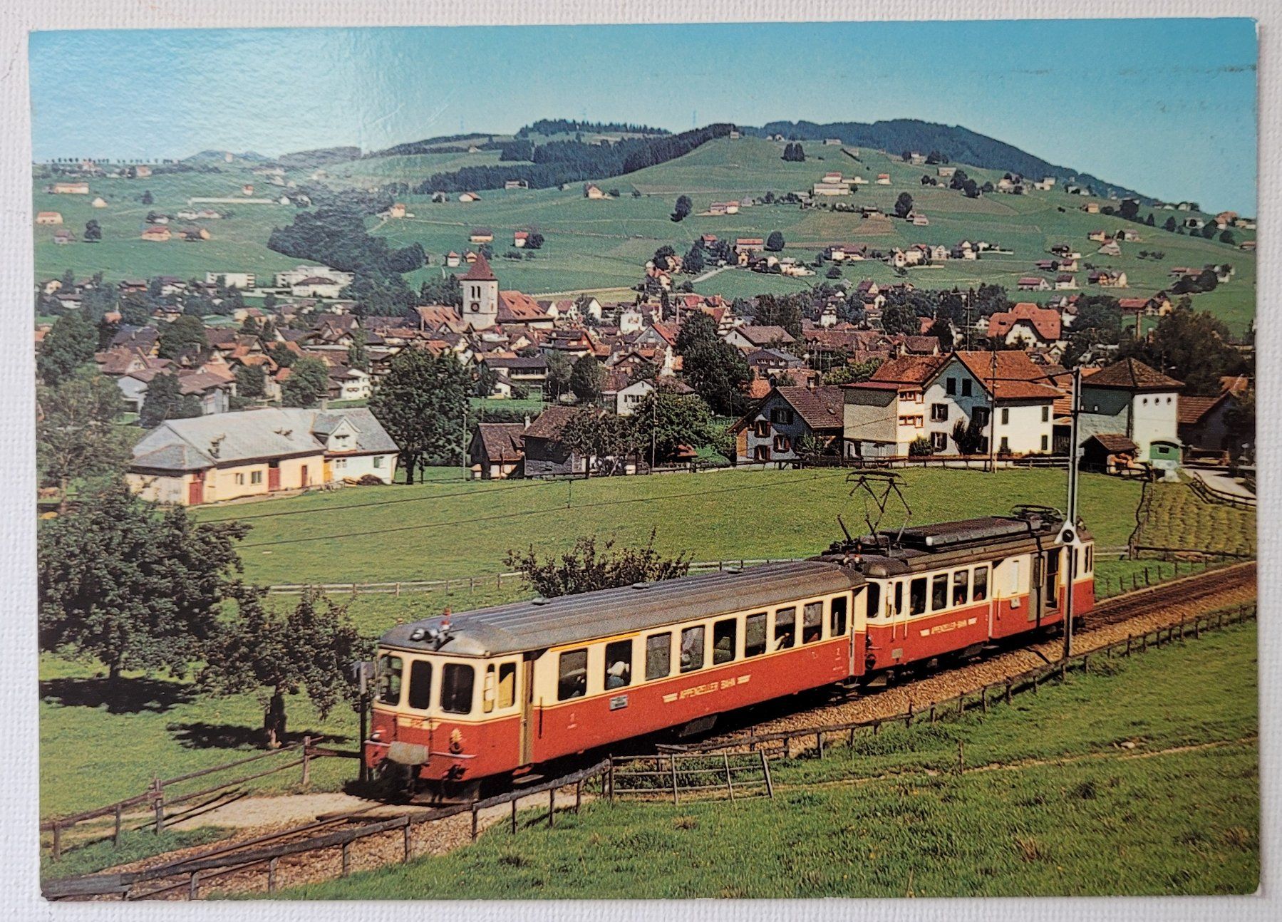 Cartoline postali: APPENZELLER BAHN / CHEMIN DE FER D'APPENZELL – Nuovo (secondo la descrizione) da Neftenbach venduto da Mador6