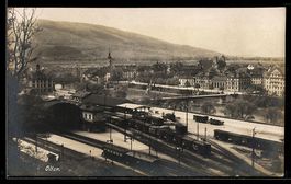 AK Olten, Blick über den Bahnhof