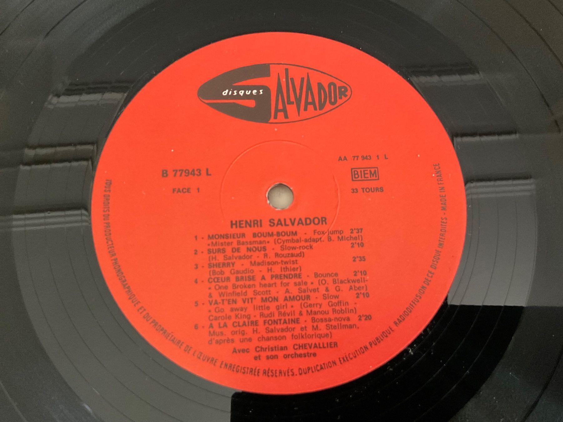 Dischi in vinile: Henri Salvador LP – Usato da Delémont venduto da vinylfreak01 2