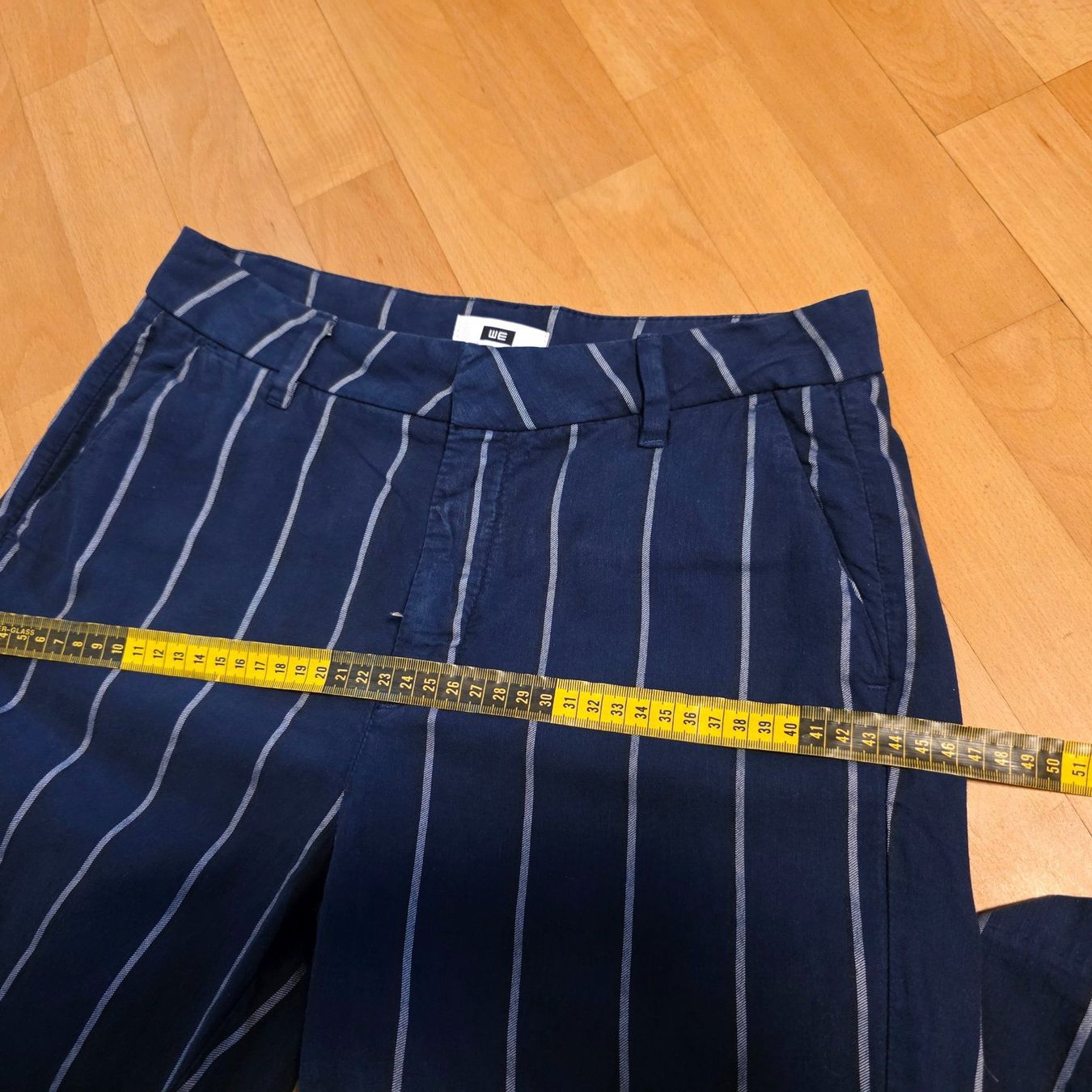 We Pantaloni: WE Streifenhose 36 Lyocell / Baumwolle – Usato da Wald ZH venduto da CapLux 5